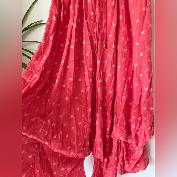 NEW Free People This Love Set In Hot Coral Combo - Picture 9 of 17